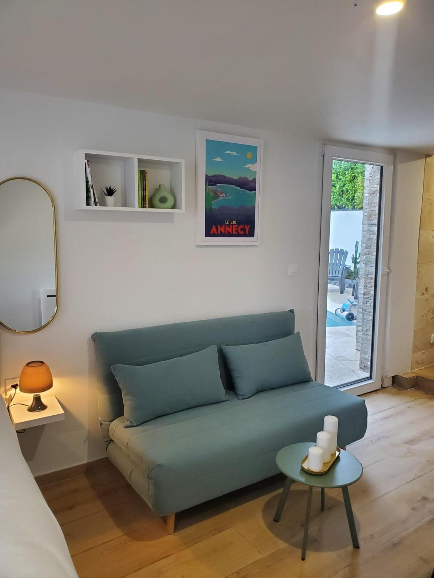 Annecy Poisy Studio A 9 Minutes Du Lac Annecy Avec Piscine Privee 외부 사진